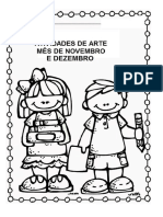 ATIVIDADE DE ARTE NOVEMBRO