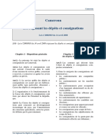Cameroun Loi 2008 03 Depots Et Consignation