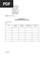 Hospital Pharmacy Lab Exercise 13