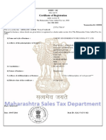 VAT Registration Certificate Form 102