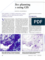 Cellular Radio: Planning and Analysis Using GIS