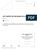 Lift Safety in The Event of A Fire - Coopers Fire