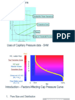 capillary  pressure trends in hetrogenous