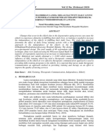 Hospital Majapahit Vol 12 No. 1februari 2020: Training Dengan Pendekatankomunikasi Terapeutikdi RSJ DR