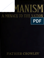 Romanism-A Menace To The Nation, Jeremiah J. Crowley (1912)