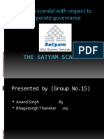 The Satyam Scandal and Corporate Governance Failures