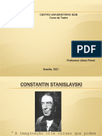 APRESENTAÇĀO DE TEATRO Constantin Stanilavsky