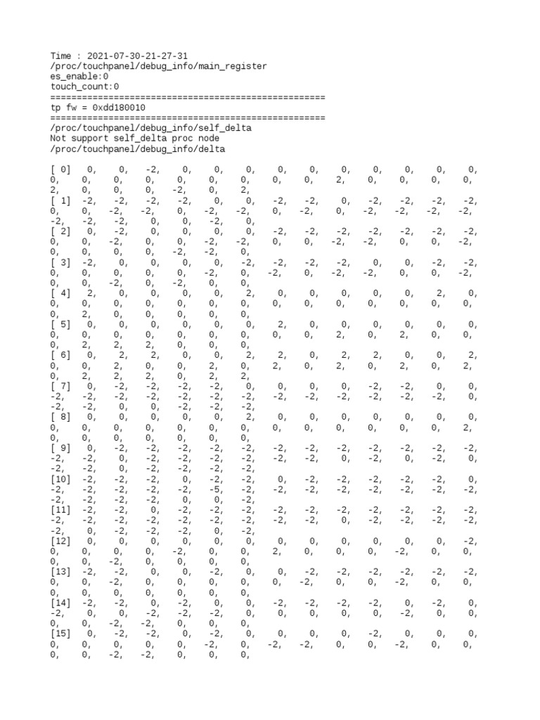 TP Debug Info | PDF | Technology & Engineering