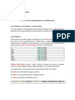 Formas negativa e interrogativa do passado simples em inglês