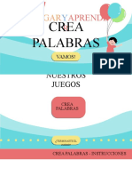 Crea Palabras 1