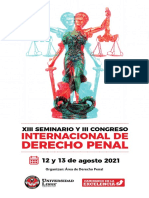 Publicidad Congreso Internacional de Derecho 