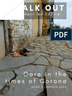 Chalk Out: Care in The Times of Corona