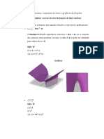 Exercício Resolvido-Gráficos e Curvas de Nível de Funções de Duas Variáveis