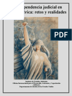 La Independencia Judicial en Latinoamerica - Retos y Realidades 