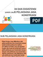 KETERLIBATAN PIHAK KE 3 DALAM KONTRAK KERJA KONSTRUKSI