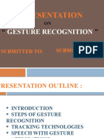 Presentation: Gesture Recognition