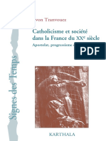 Tranvouez - 2011 - Catholicisme et société dans la France du XXe sièc