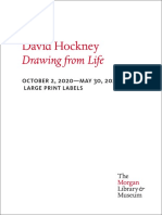 Hockney Large Print Labels