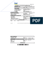 Autorización Procedimiento Diágnostico: Documento: 1098729367