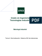 Tema 02 Normalización. Sistema ISO de Tolerancias