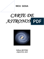 Carte de Astronomie-Nicu Goga