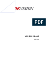 IVMS-4200 V2.4.1.3 Release Notes