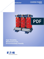 Dry-Type Transformer: High Reliability Maintenance-Free Environmentally Friendly