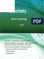 Psychiatry: School of Psychology