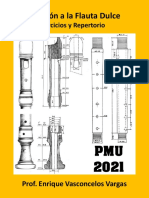 Cuadernillo Flauta PMU UV 2021