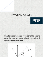 Rotation of Axes