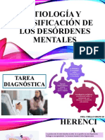 Etiología y Clasificación de Los Desórdenes Mentales