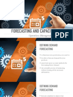 Forecasting and Capacity Planning: Operations Management Training Program