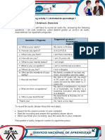 Learning Activity 1 / Actividad de Aprendizaje 1 Evidence: Interview / Evidencia: Entrevista