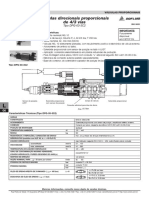 Valvulas Direcionais Proporcionais de 4 3 Vias Tipo DPG 03 3C2