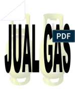 JUAL GAS