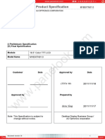 Product Specification: Au Optronics Corporation