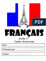 Y3 French Booklet