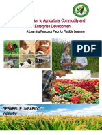 LRP - Intro. To Agri. Commodity & Enterprise Dev. - AGEC02