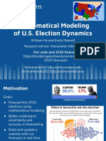 Mathematical Modeling of U.S Elections - Emma Mansell