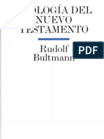 Rudolf Bultmann Teología Del Nuevo Testamento (V. 2.0) X Nalandaster