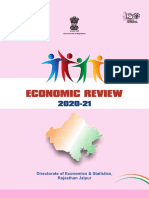 Directorate of Economics &statistic, Raj Economic Survey of Rajasthan (2020-21)