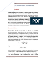 Modelo Balance Hídrico Mensual Teoría