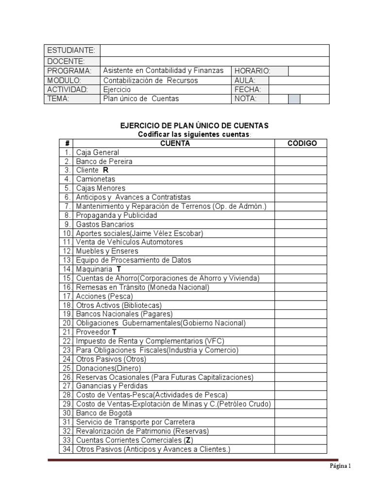 Ejercicio de Contabilidad y Finanzas | PDF | Contabilidad | Estado ...