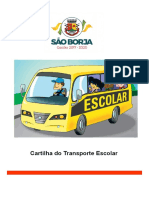 Cartilha Transporte Escolar 2019