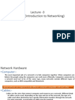 Lecture - 3 Chapter-1 (Introduction To Networking)