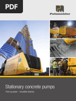 BSA Stationary Concrete Pumps Brochure IN