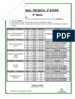 Aviso 37 BR PF Técnica 2 Etapa - 2 Serie 2021