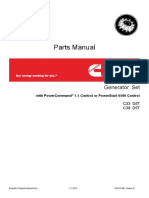Manual de Partes Motor - C33 D5T