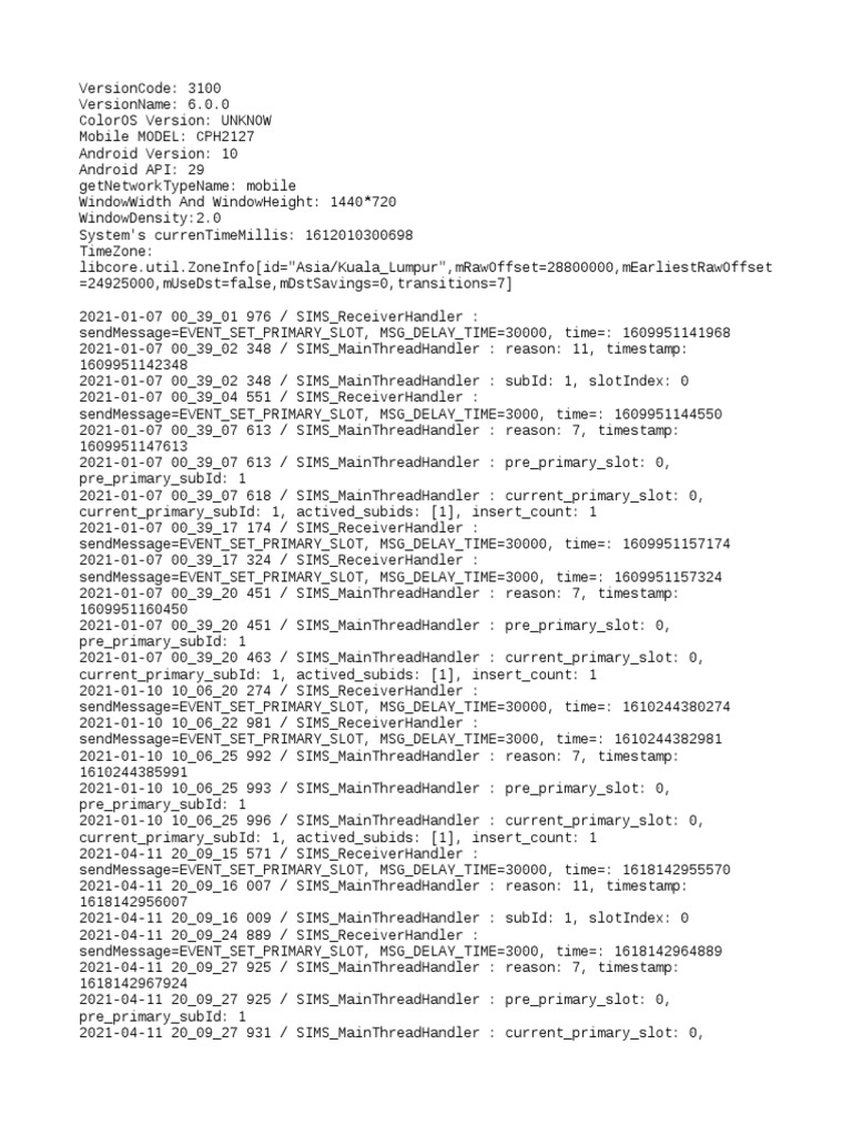 Trace - 2021-01-30 20 - 38 - 20 591 | PDF | Mobile Technology ...