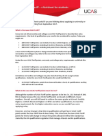 Tariff Factsheet - For Students